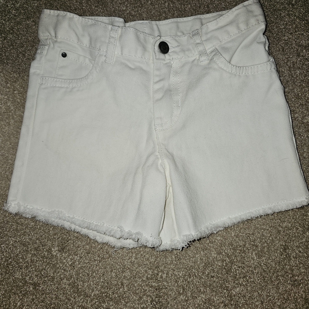 Carter's White Jean Shorts for Women